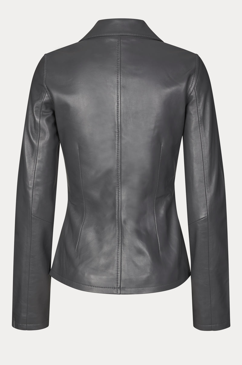 Deep Leather Blouse