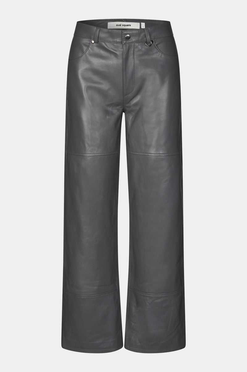 Time Leather Trousers