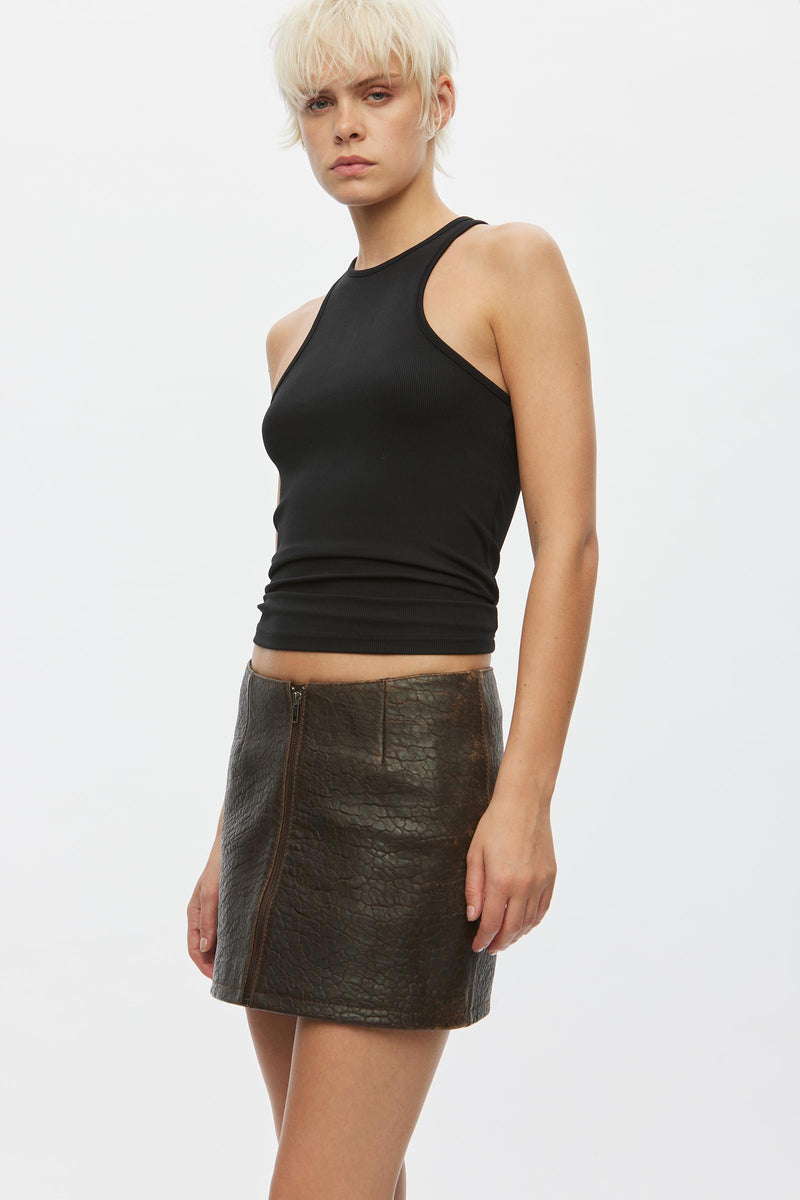 Rock Leather Skirt