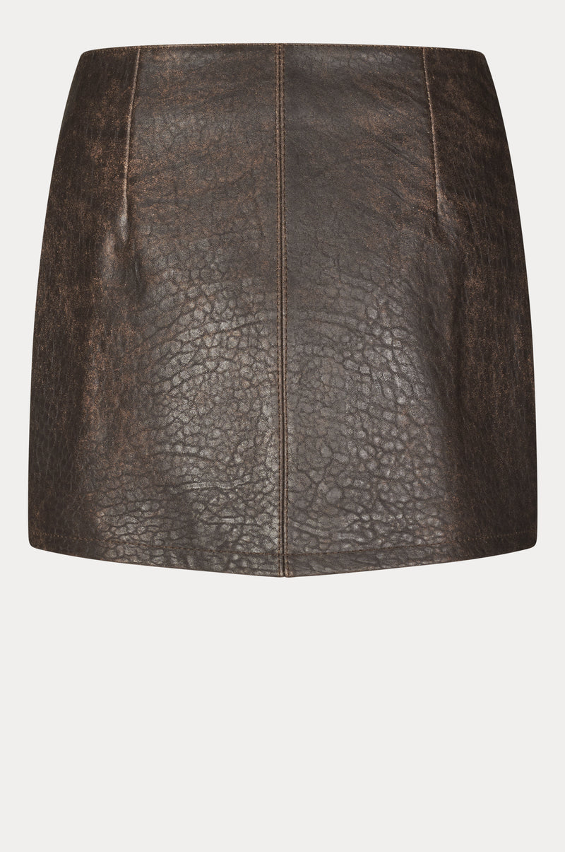 Rock Leather Skirt