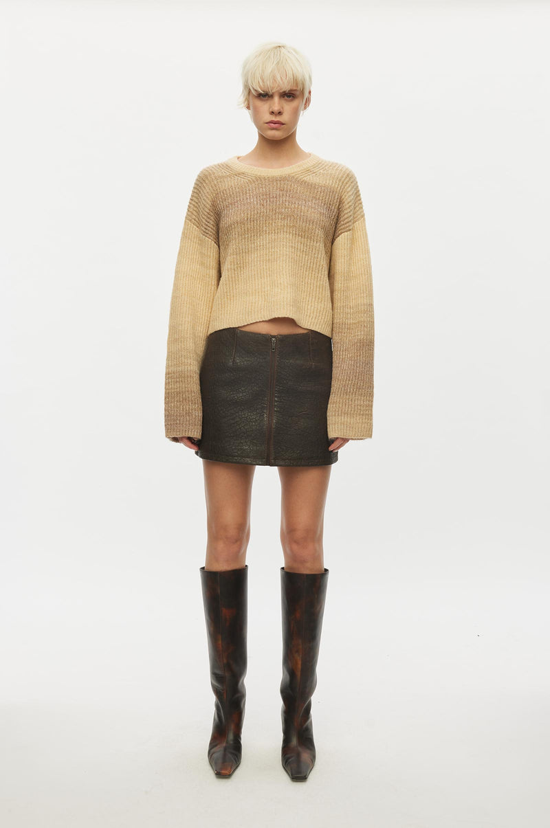 Fall Cropped Knit