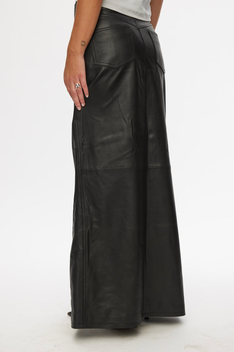 Roadie Leather Skirt