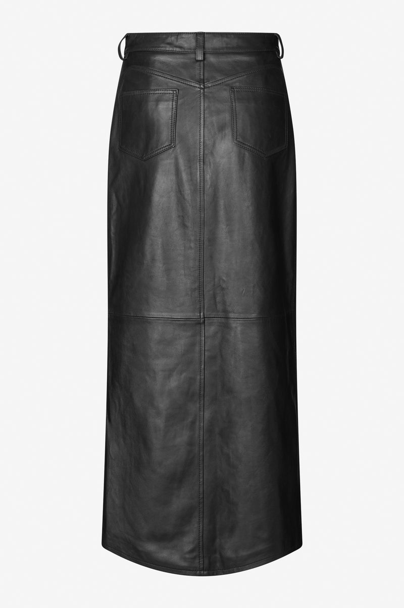 Roadie Leather Skirt