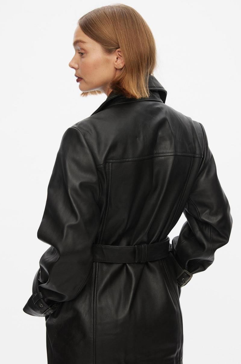 Roadie Leather Coat