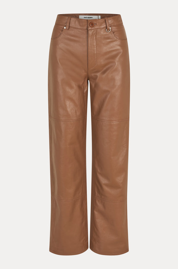 Scoop Leather Trousers