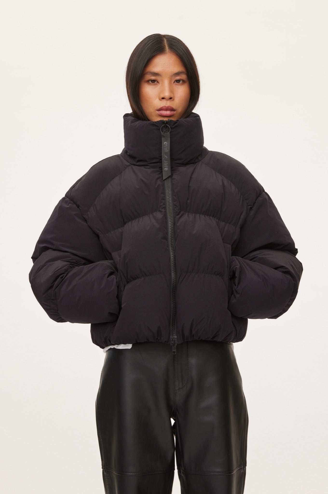 Oval Square Act Jacket COATS 8001 Black
