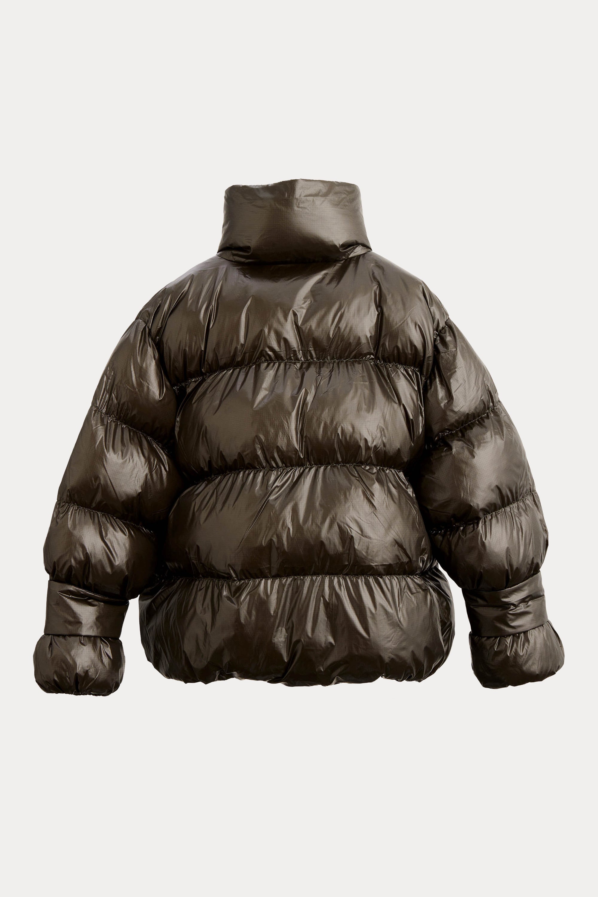 Oval Square Active Collar Jacket COATS 4021 Dark Army