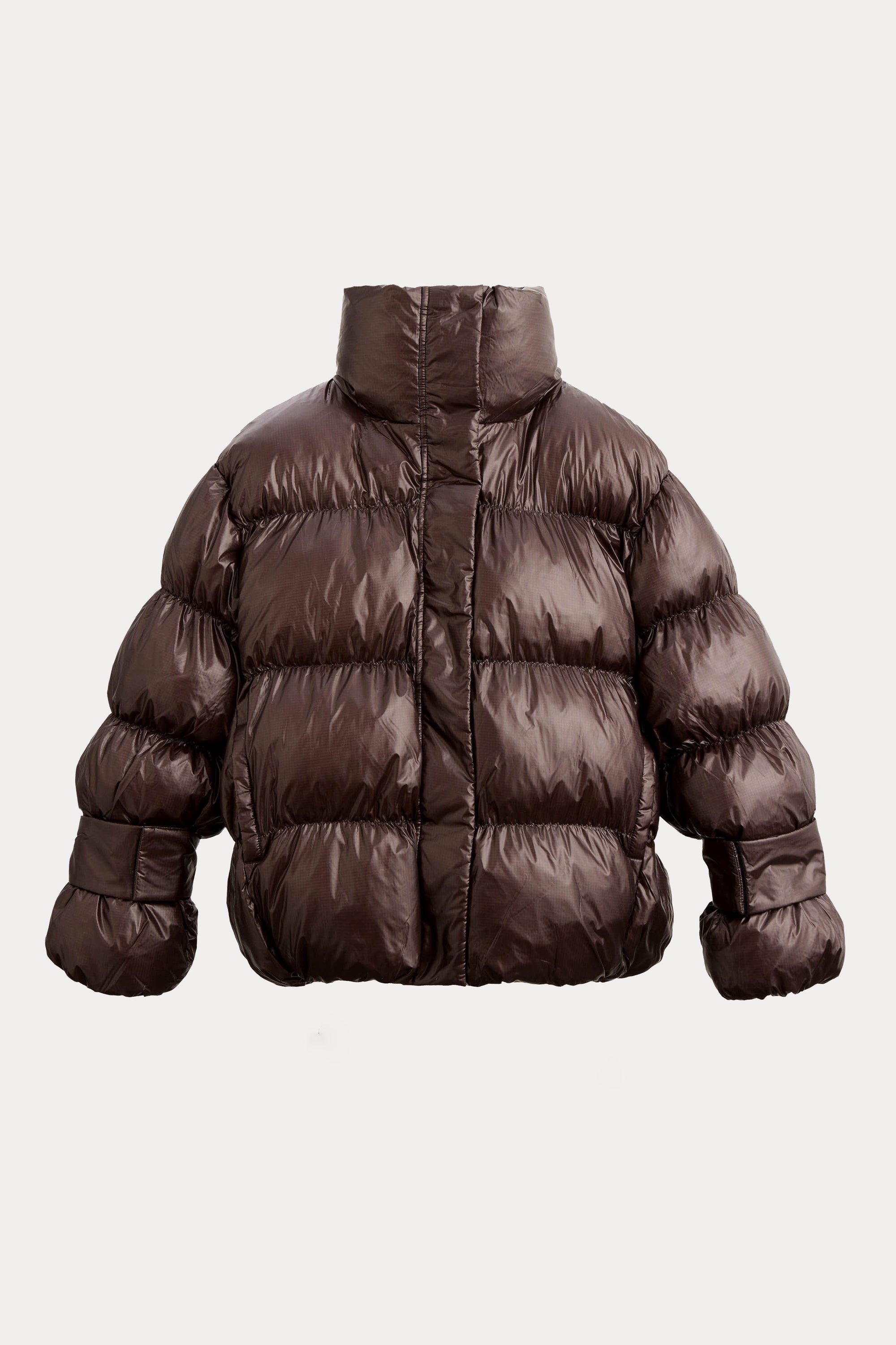 Oval Square Active Collar Jacket COATS 6015 Chocolate Torte