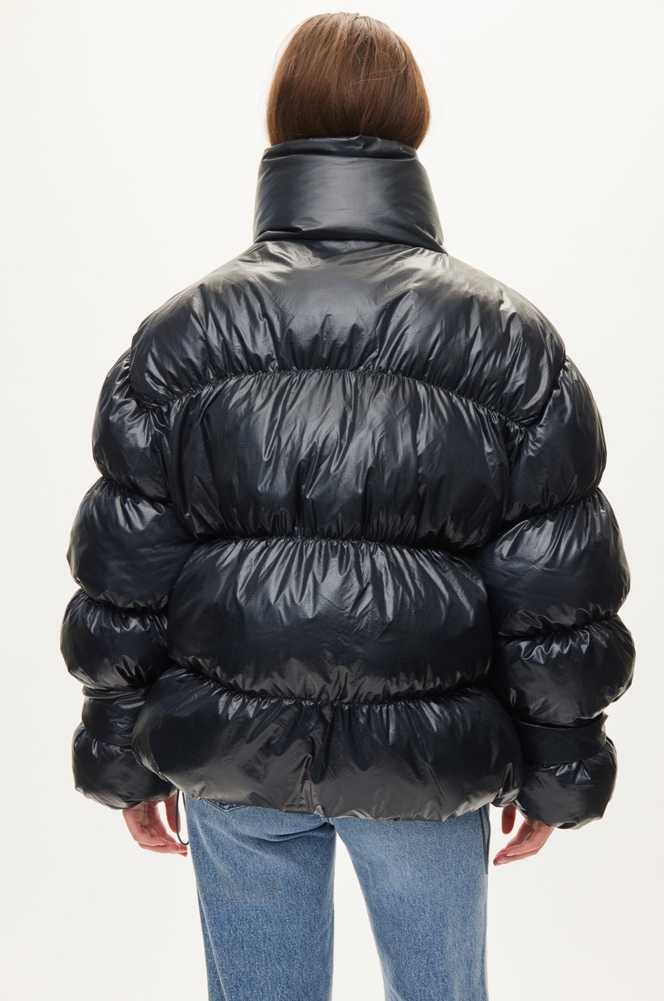 Oval Square Active Collar Jacket COATS 7021 Antracite
