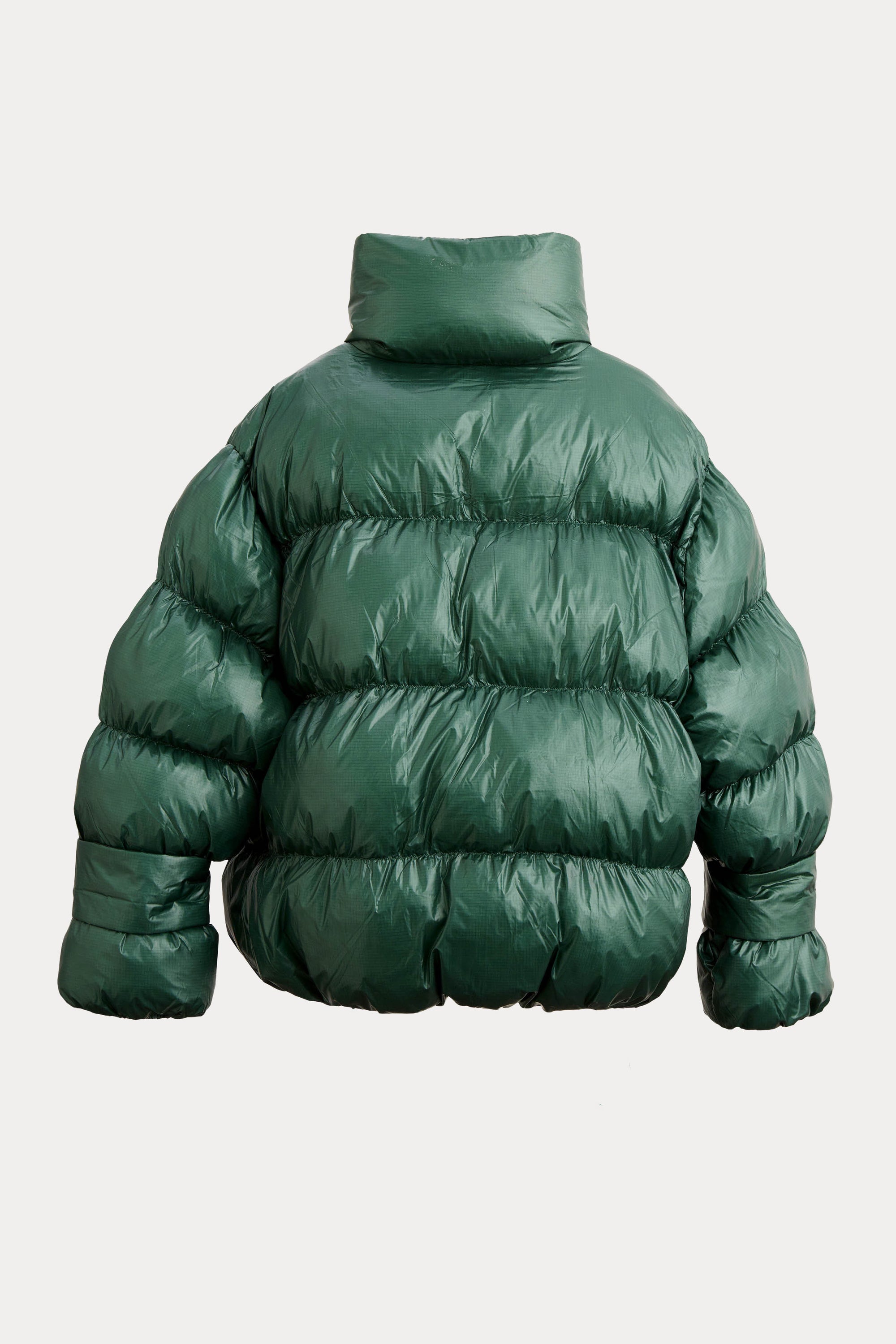 Oval Square Active Collar Jacket COATS Pine Green