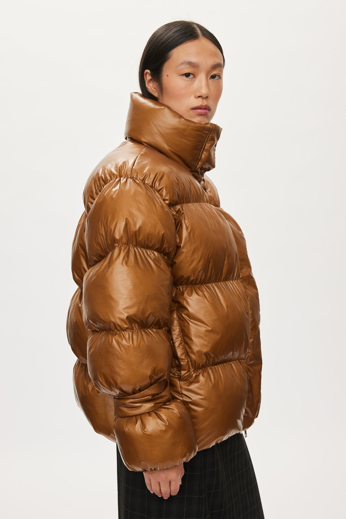 Oval Square Active Edition Jacket COATS Bison Brown