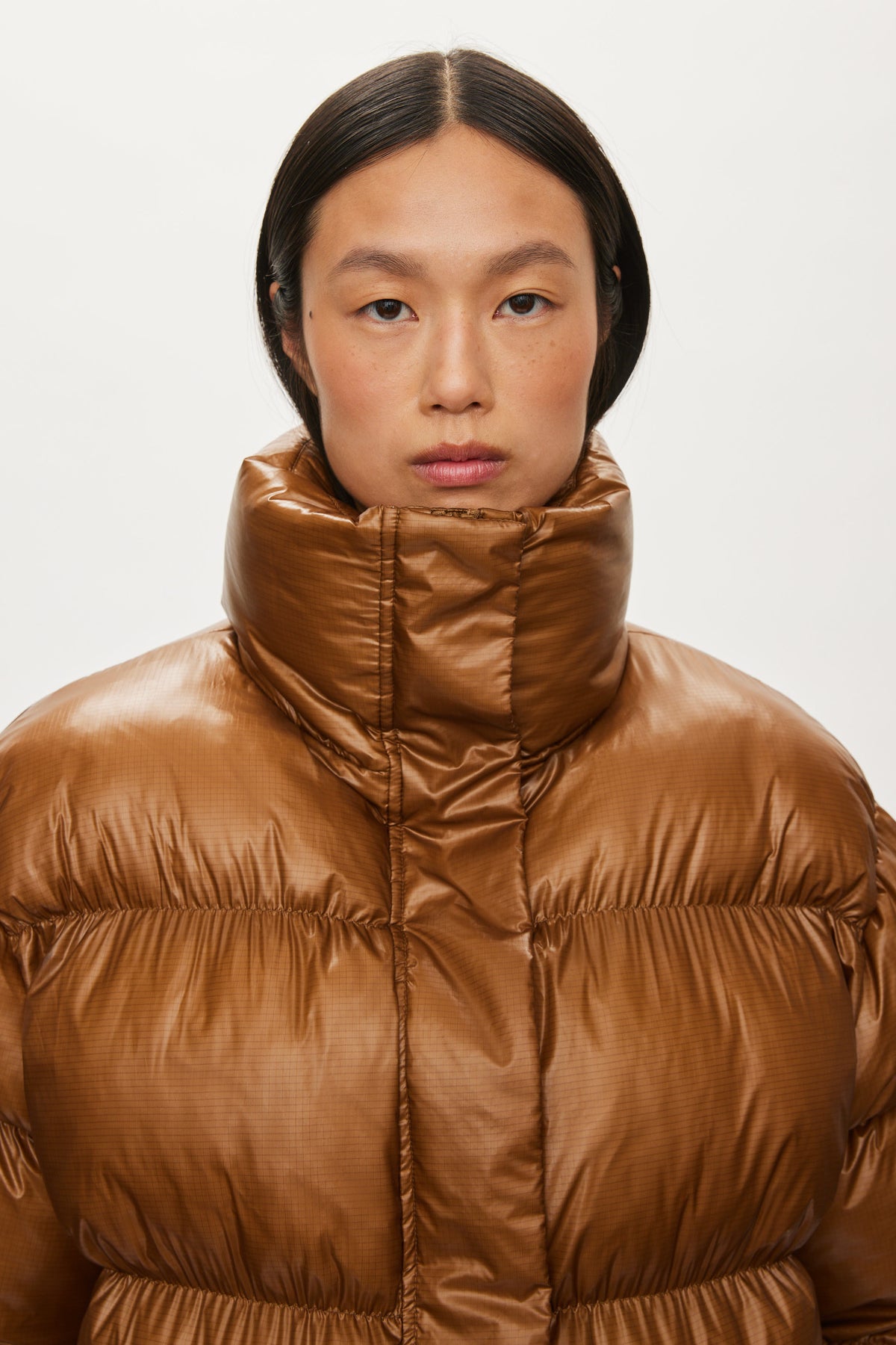 Oval Square Active Edition Jacket COATS Bison Brown