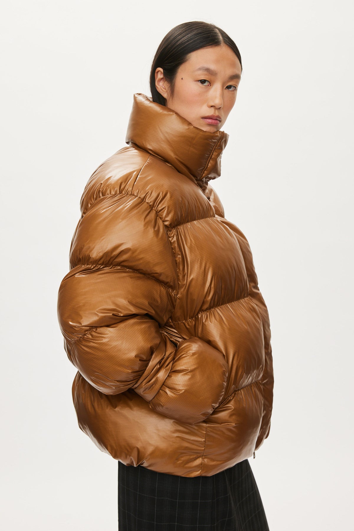 Oval Square Active Edition Jacket COATS Bison Brown
