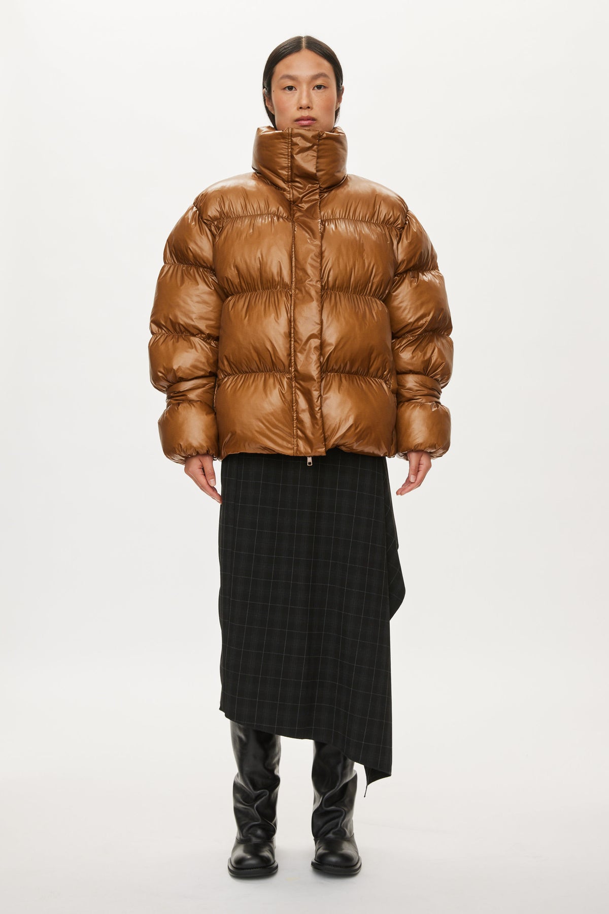 Oval Square Active Edition Jacket COATS Bison Brown