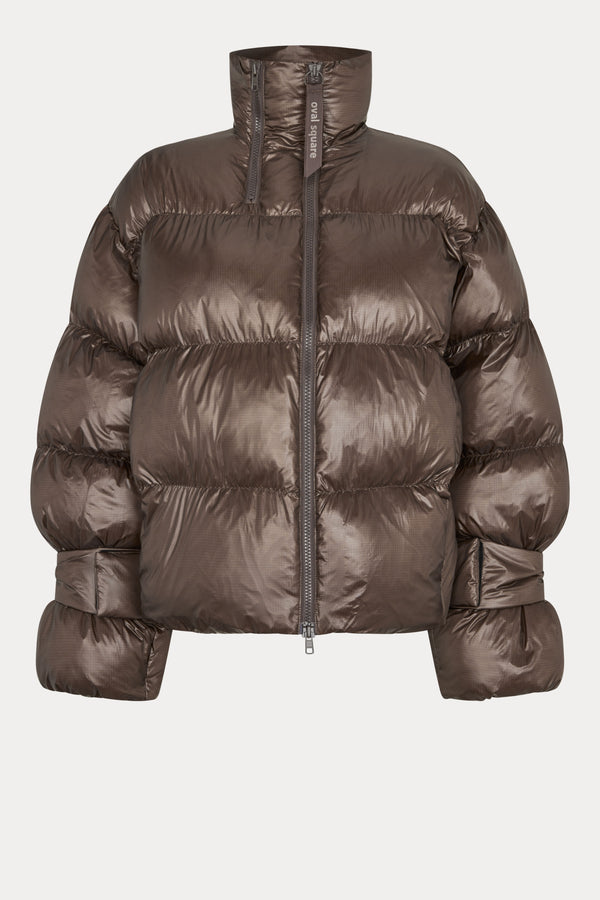 Oval Square Active Zip Jacket COATS 6001 Dark Oak