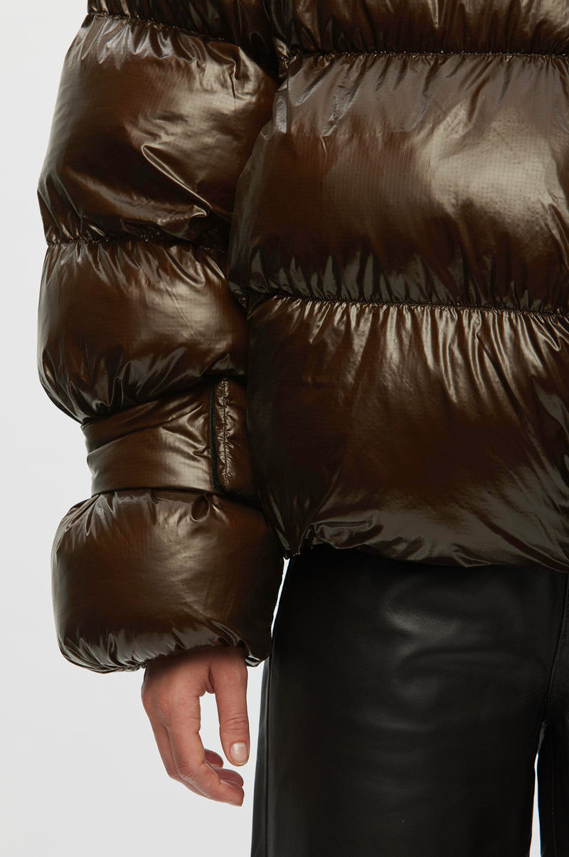 Oval Square Active Zip Jacket COATS 6001 Dark Oak