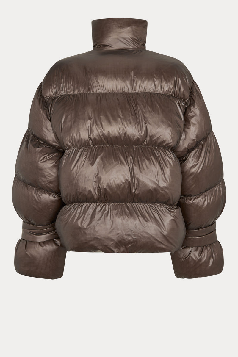 Oval Square Active Zip Jacket COATS 6001 Dark Oak