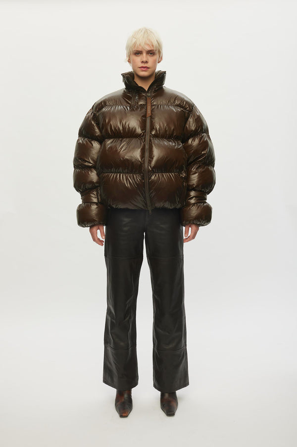 Oval Square Active Zip Jacket COATS 6001 Dark Oak