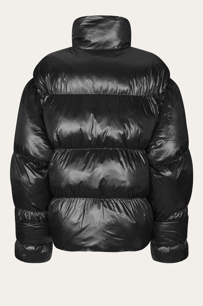Oval Square Active Zip Jacket COATS 8001 Black