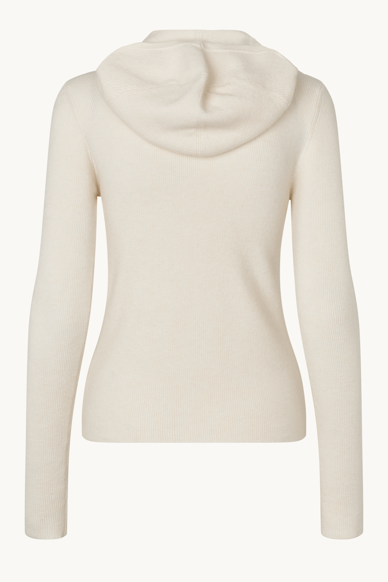 Oval Square Alanis Hood Knit KNITS 1002 Off White
