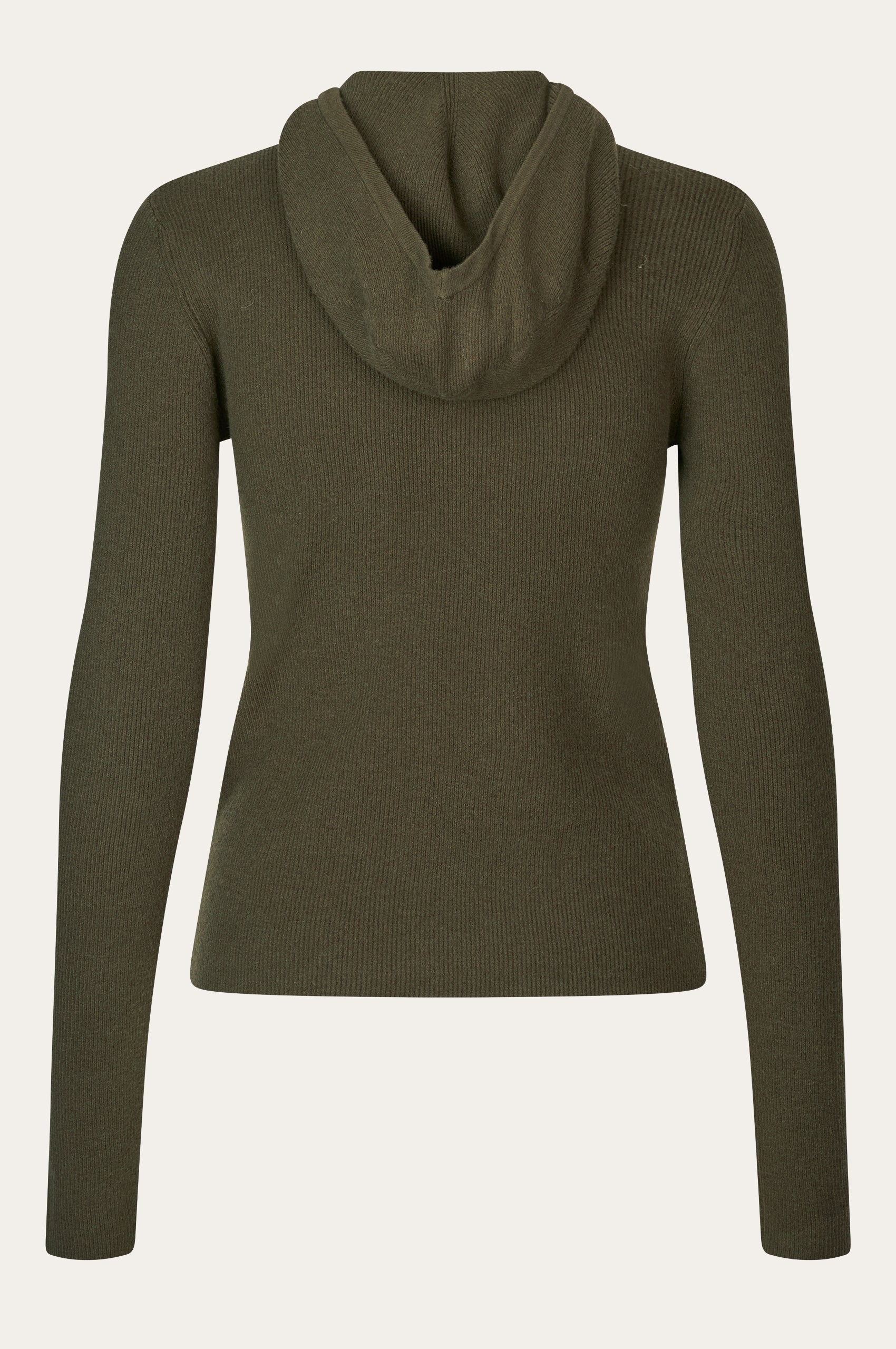 Oval Square Alanis Hood Knit KNITS 4006 Dark Olive