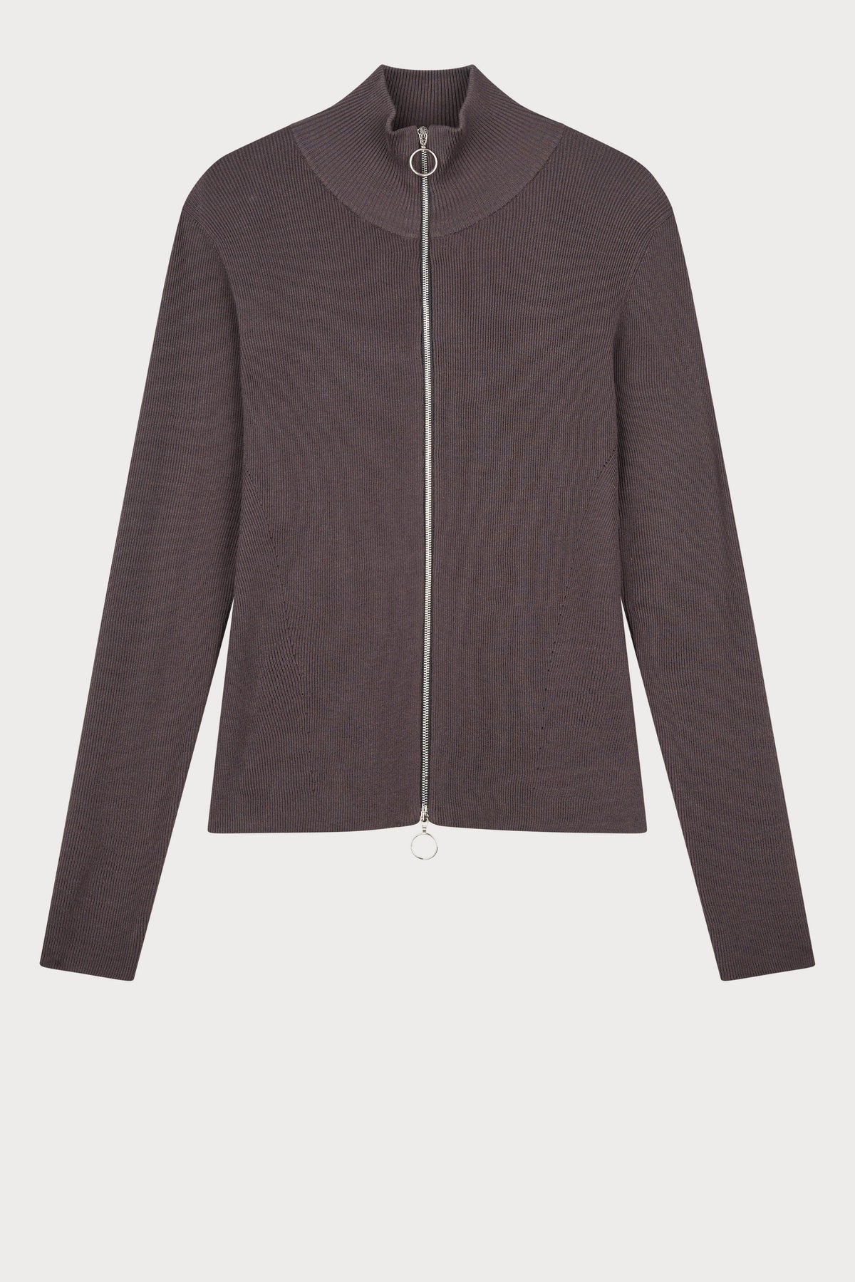 Oval Square Alanis Zip Cardigan KNITS Moonless night