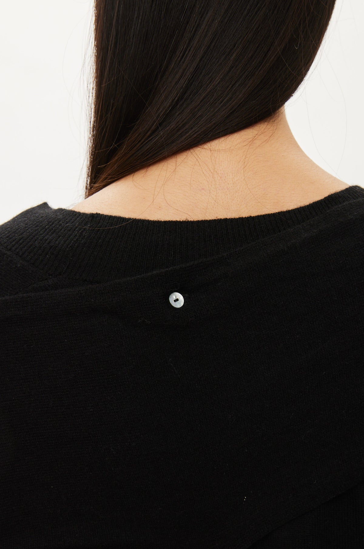 Oval Square Alvin Scarf Knit KNITS Black