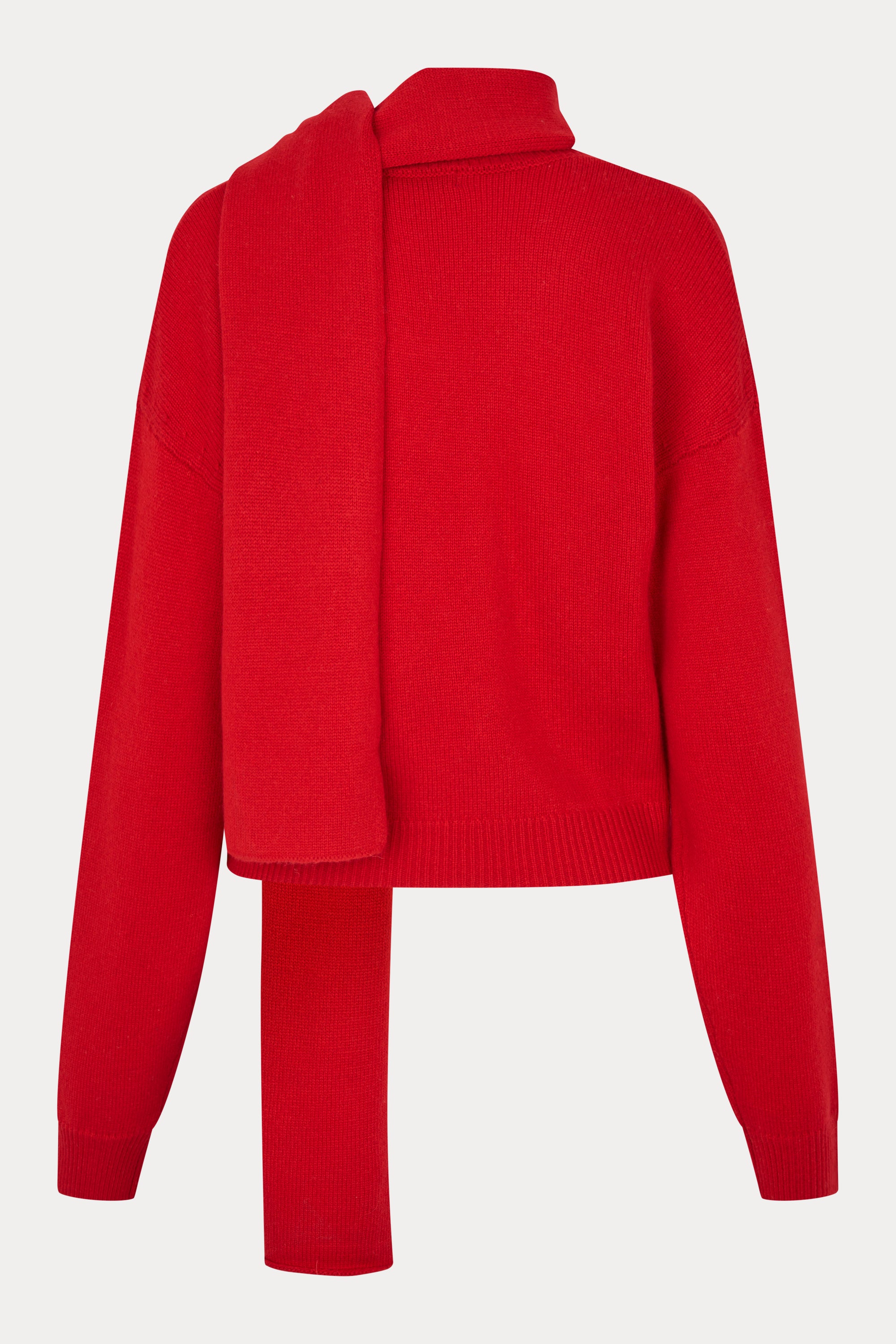 Oval Square Alvin V-neck Jumper KNITS Red