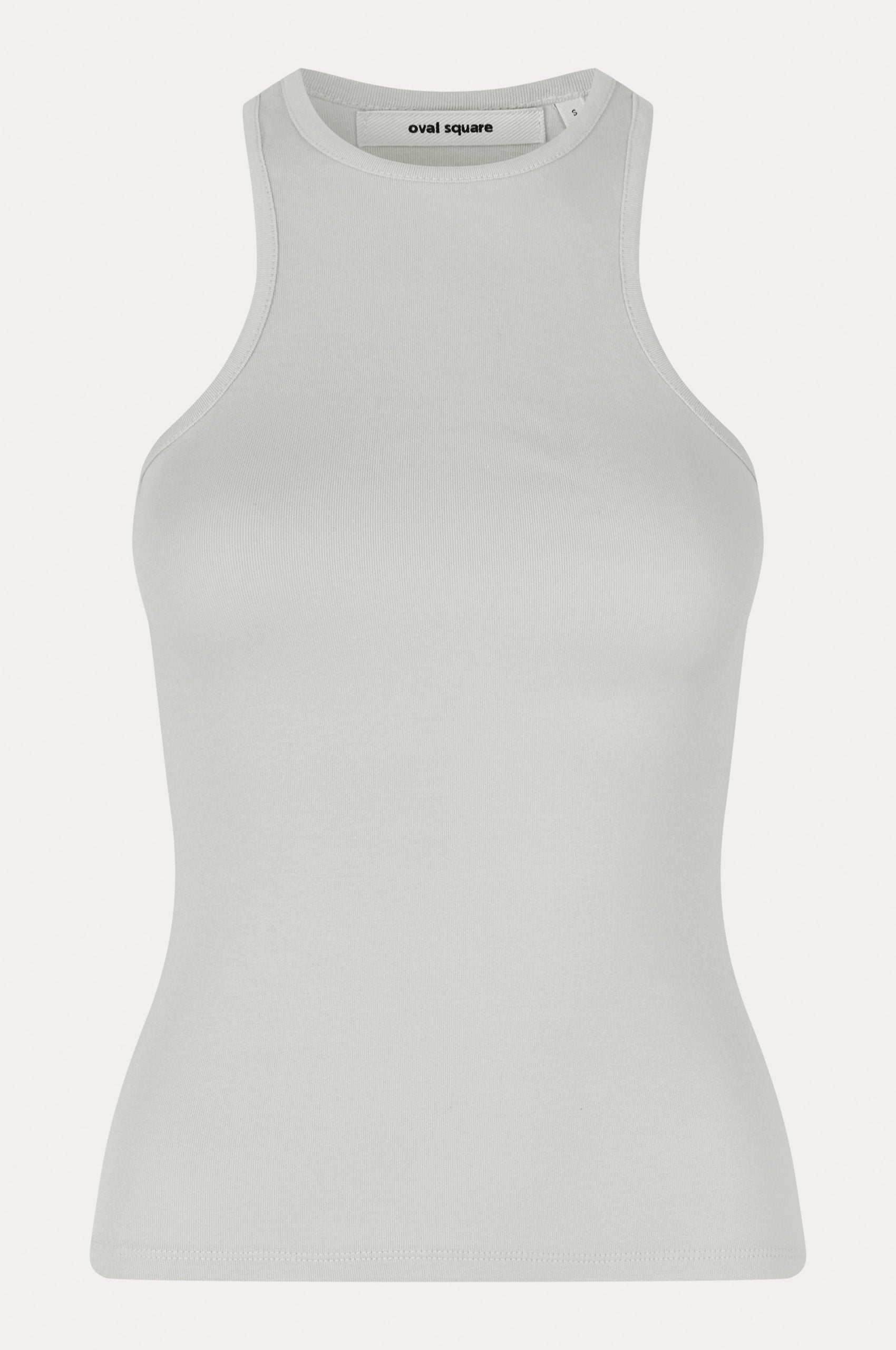 Oval Square Amy Tank Top TOP 7018 Cloud Grey