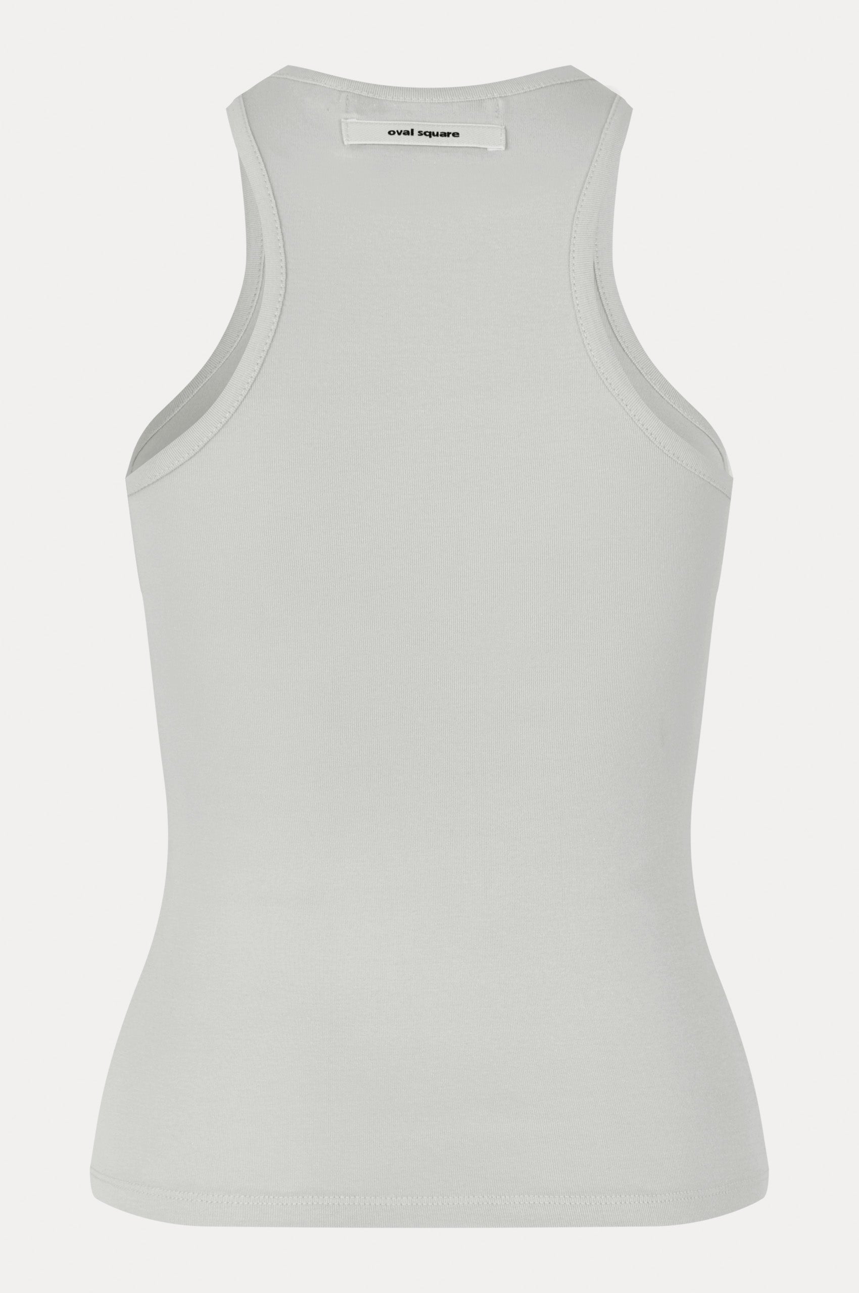 Oval Square Amy Tank Top TOP 7018 Cloud Grey
