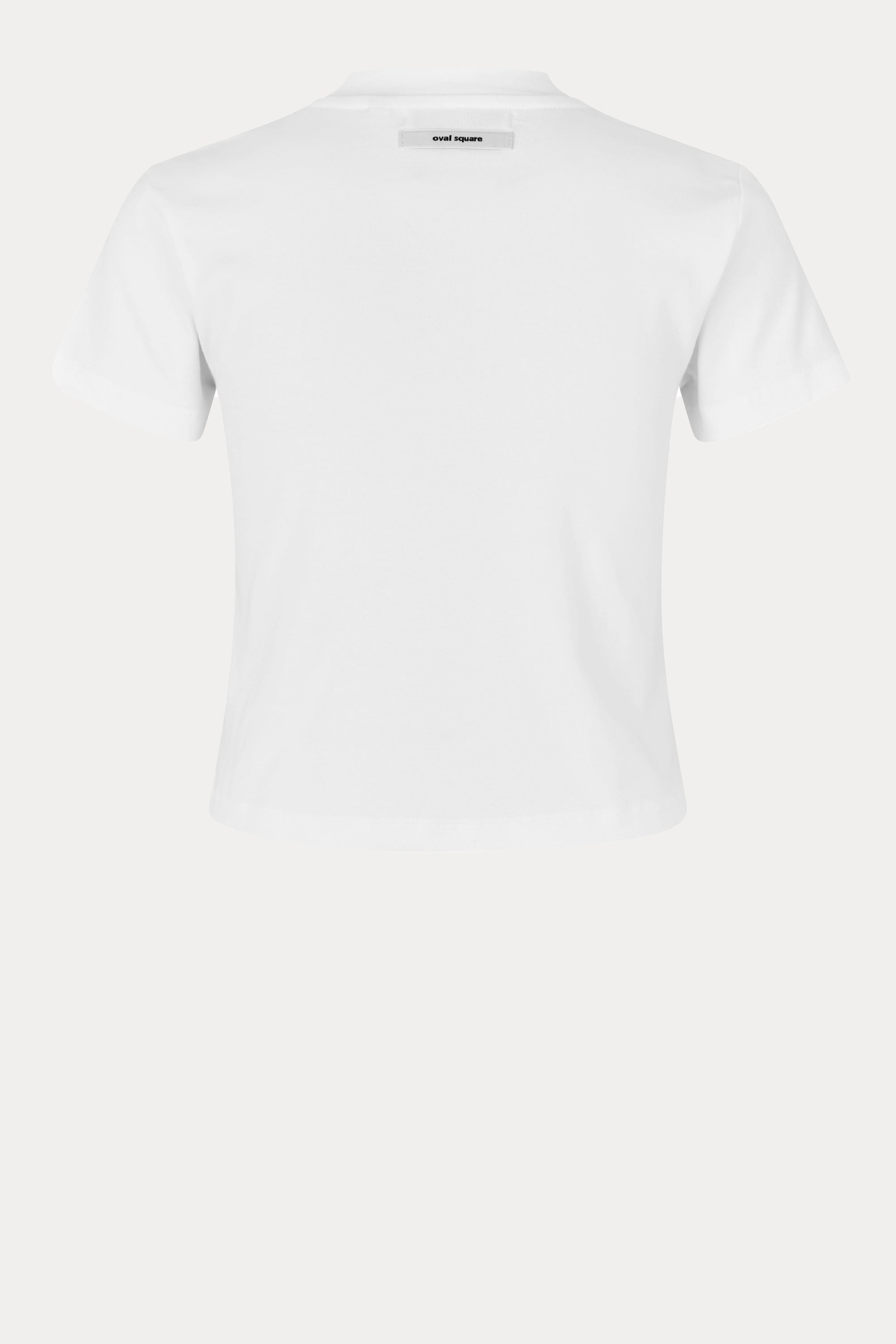 Oval Square Amy Tee TEE 1001 White