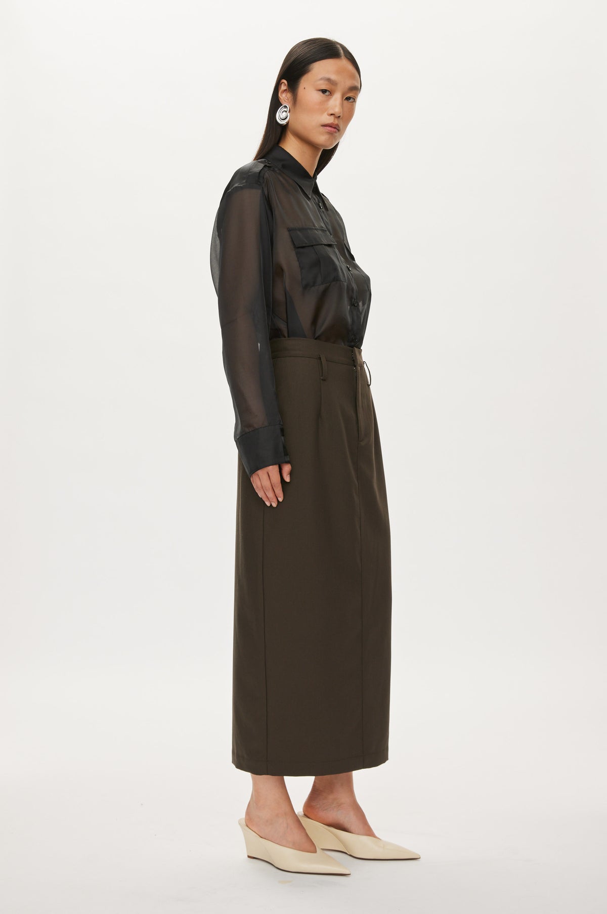 Oval Square Andre skirt SKIRTS Soil