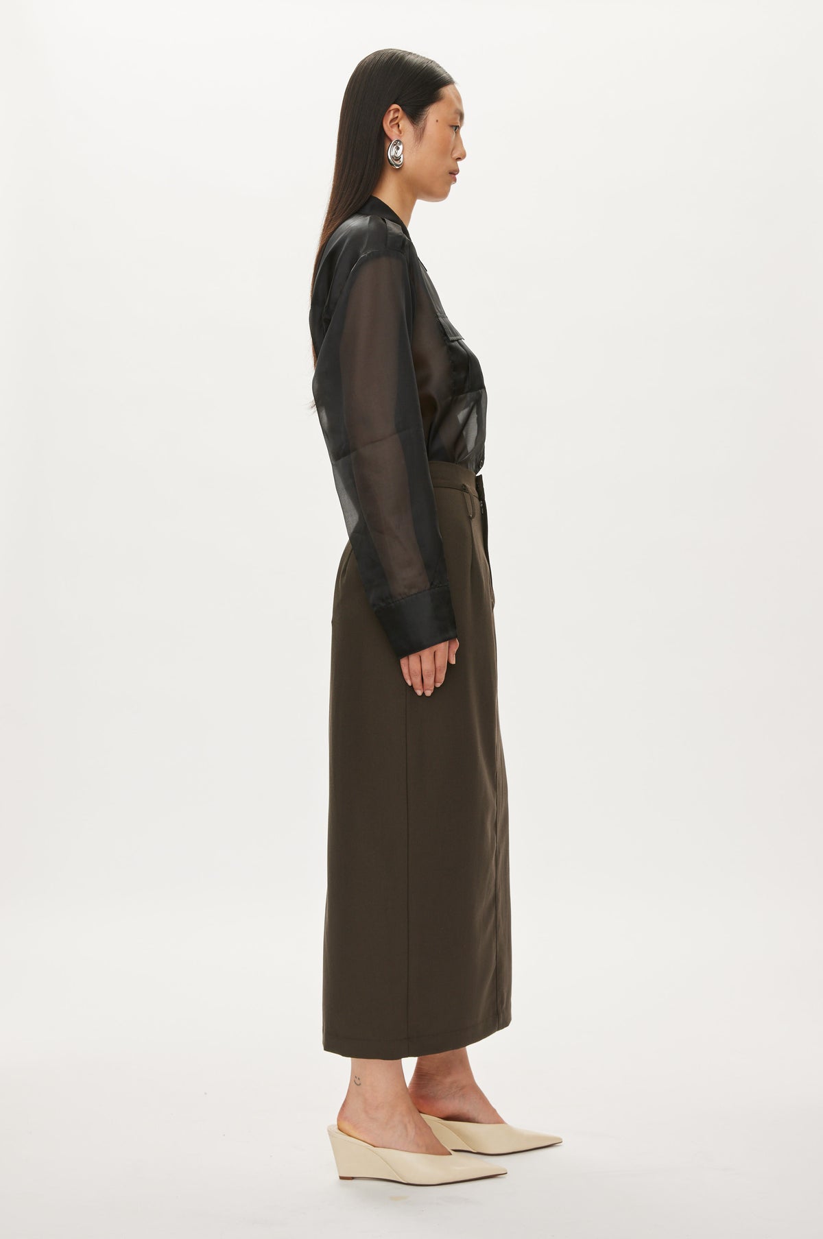 Oval Square Andre skirt SKIRTS Soil