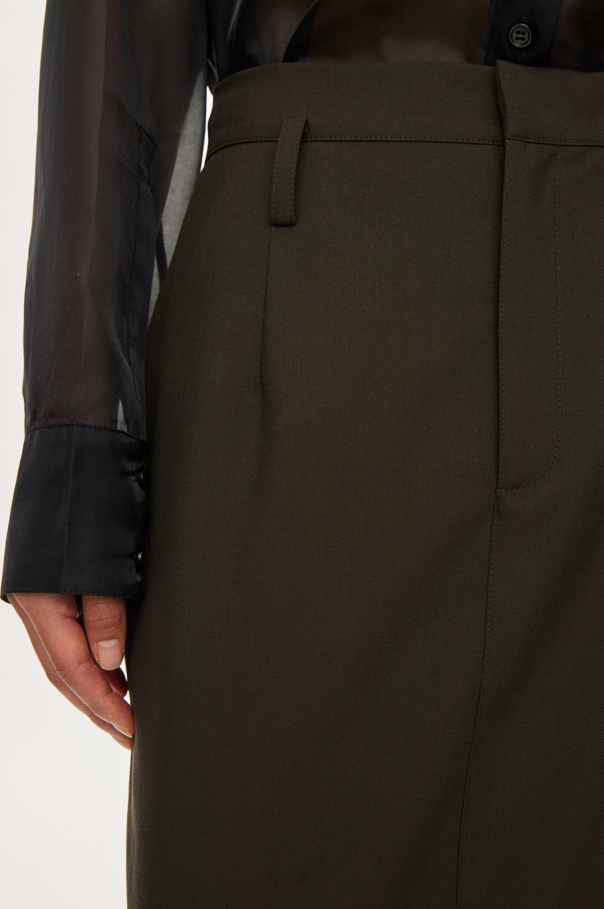 Oval Square Andre skirt SKIRTS Soil