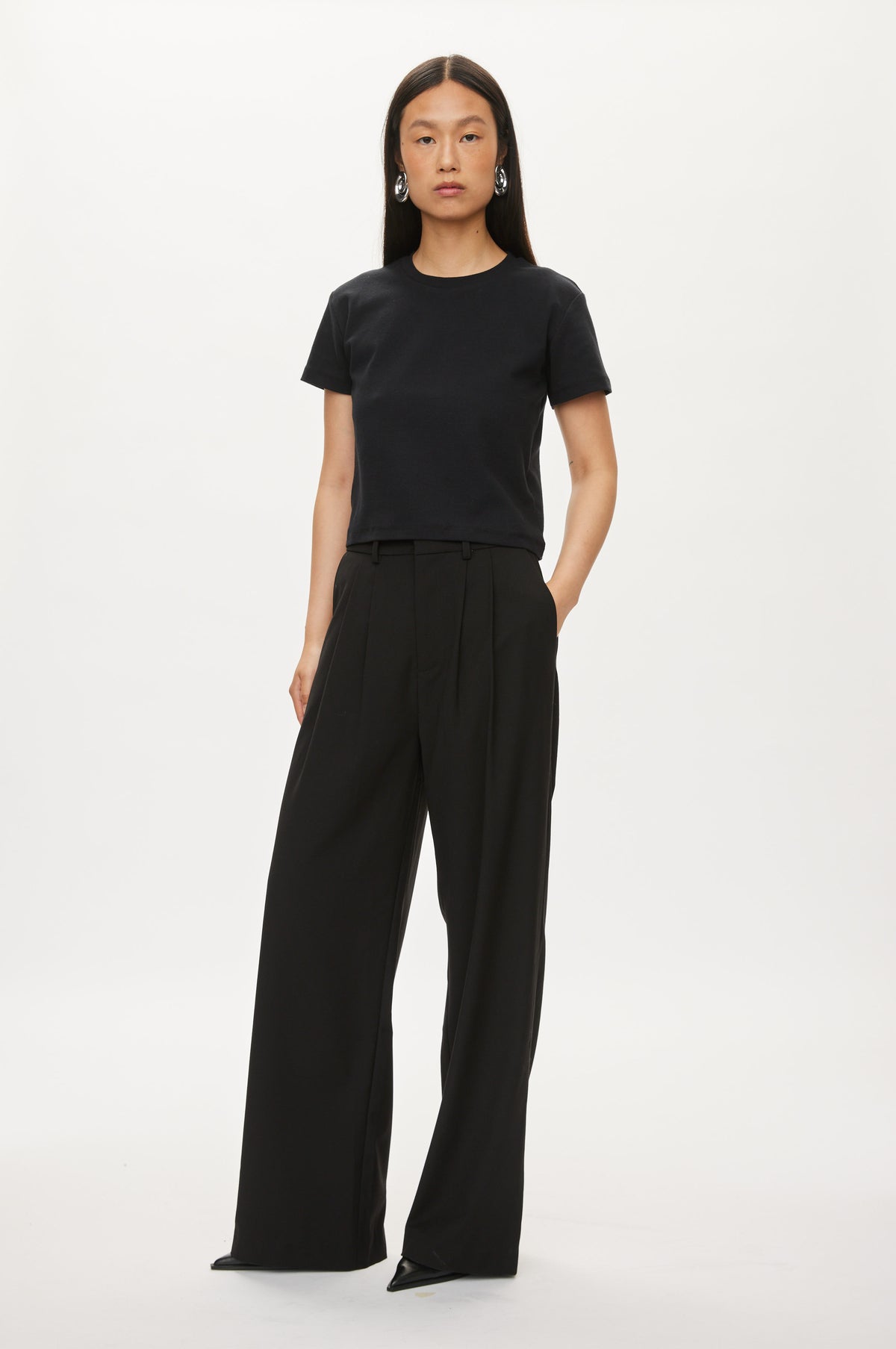 Oval Square Babeth Trousers TROUSERS Black