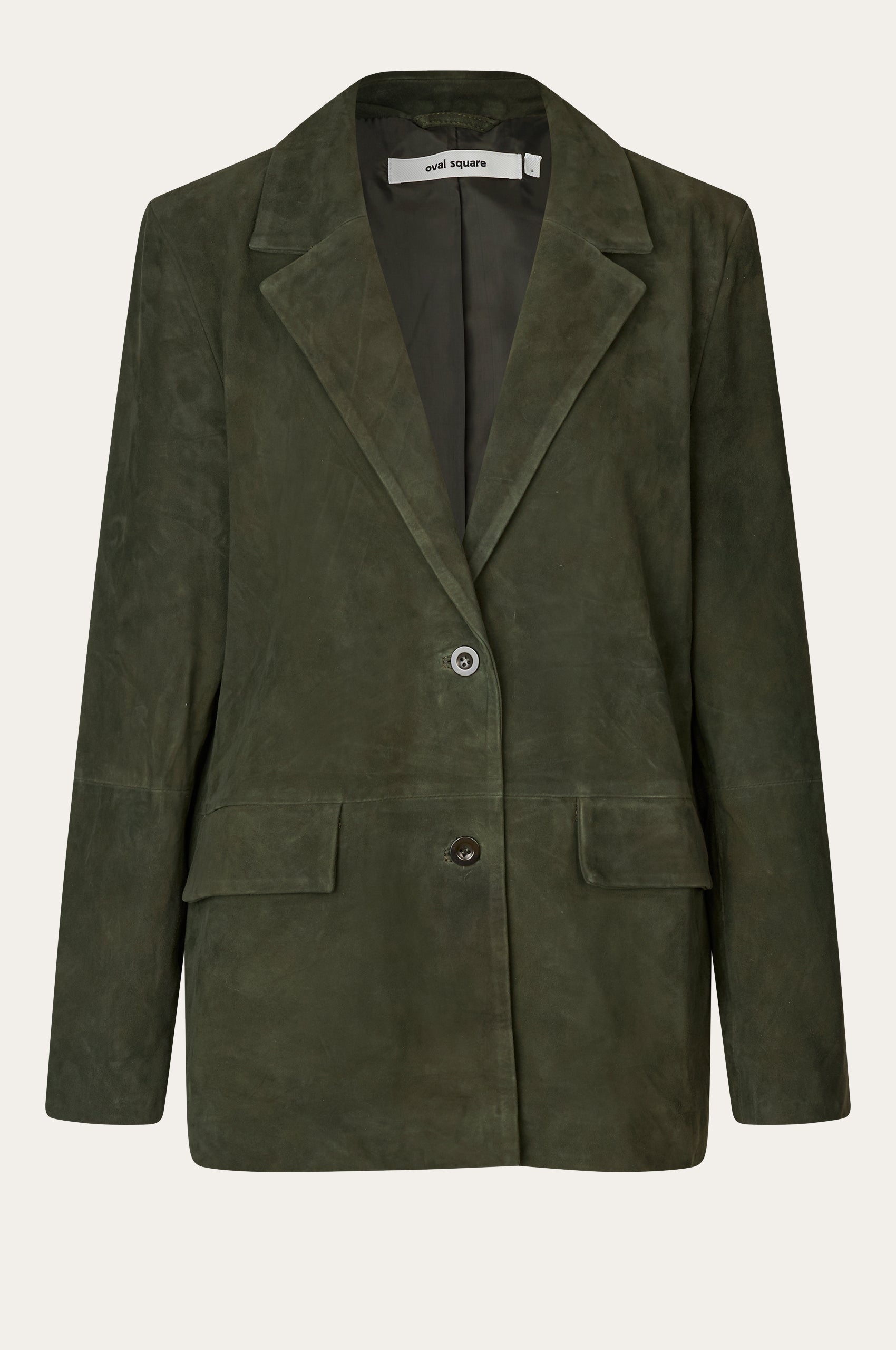 Oval Square Bella Suede Blazer BLAZERS 4021 Dark Army
