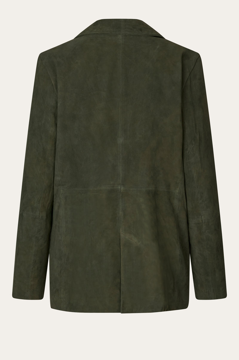 Oval Square Bella Suede Blazer BLAZERS 4021 Dark Army