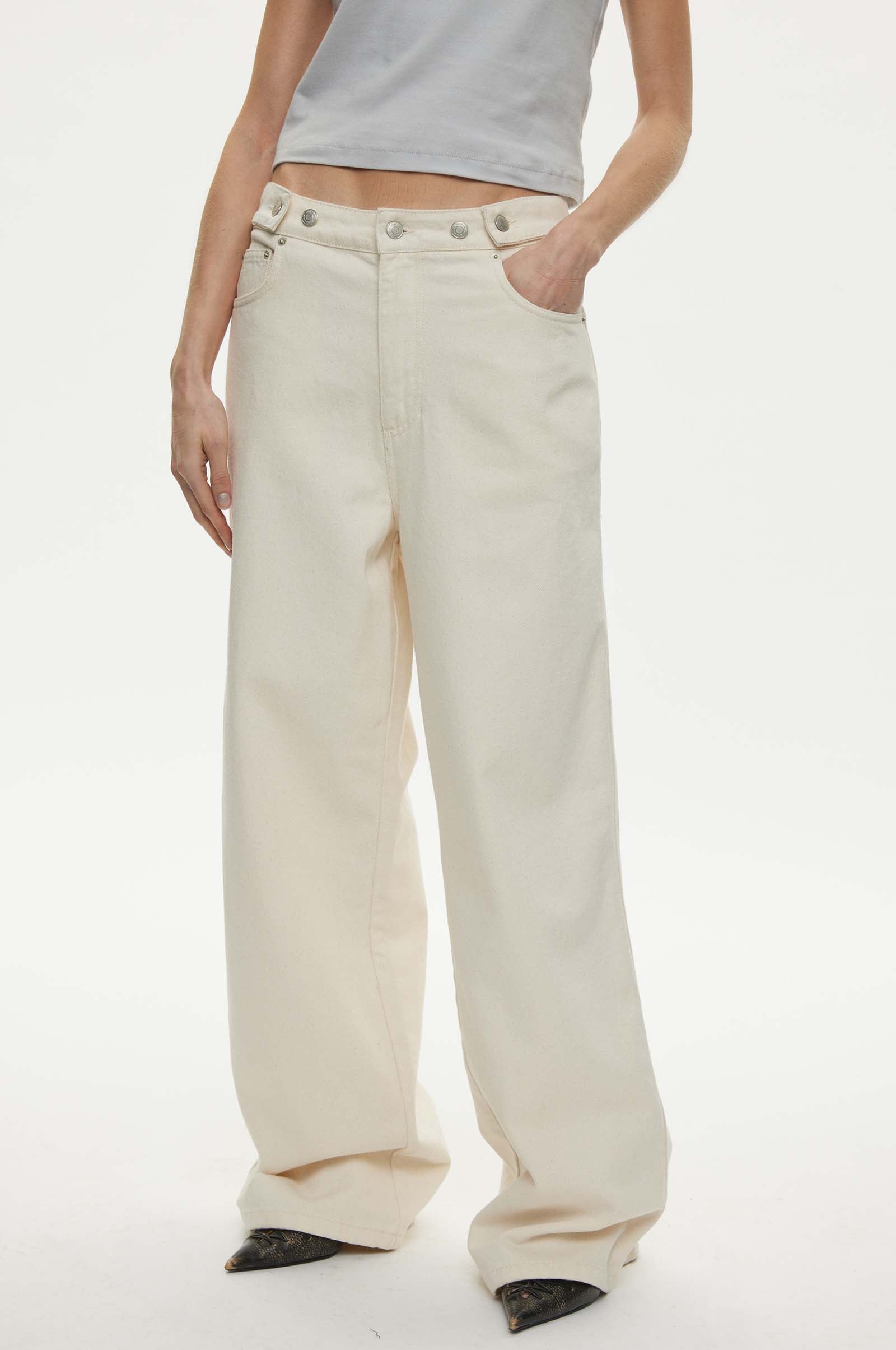 Oval Square Bianca Jeans 0111 JEANS 1005 0111 Offwhite