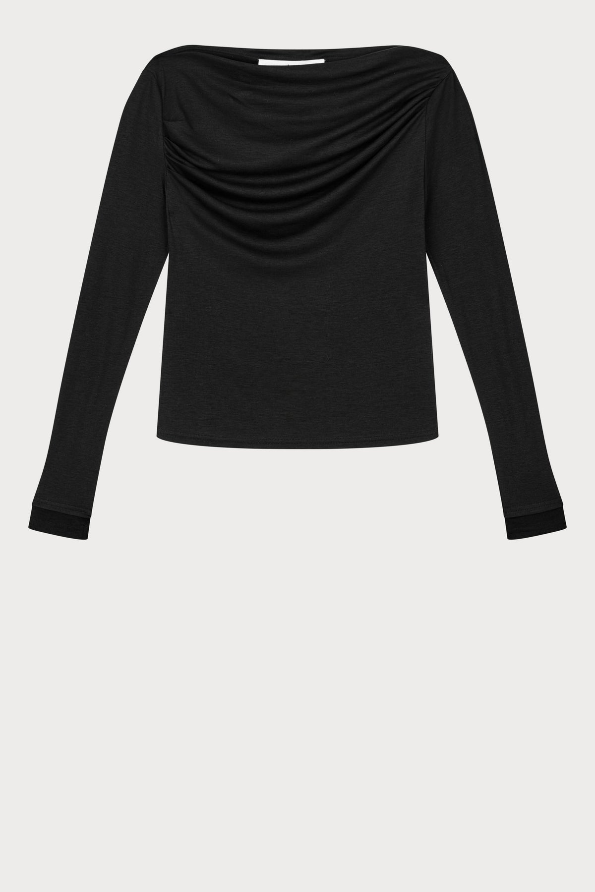 Oval Square Bibi Drape Blouse BLOUSES Moonless night