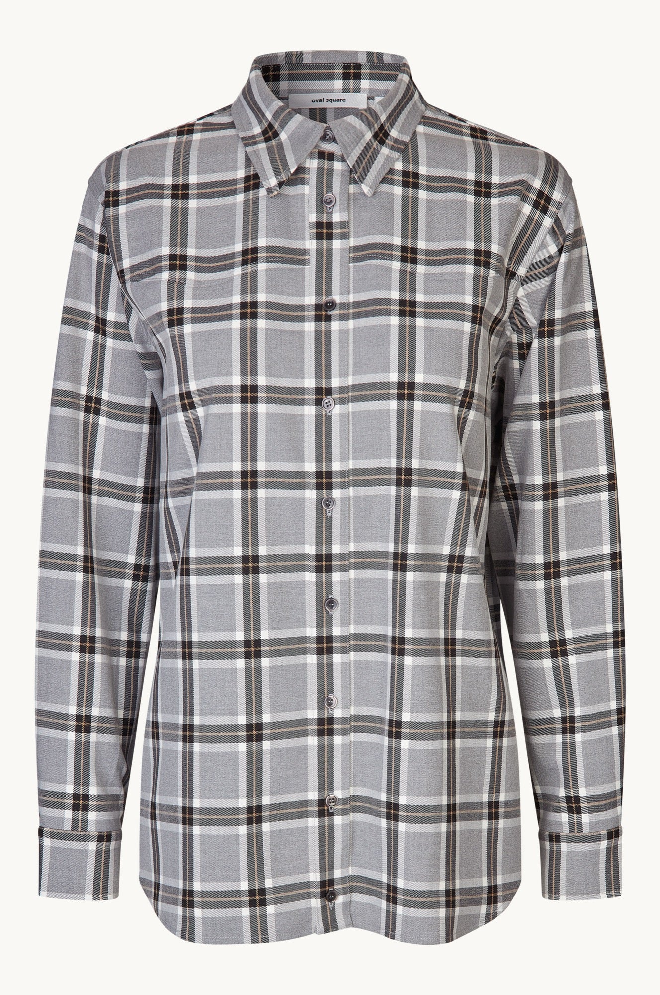 Oval Square Billy shirt SHIRTS Grey check