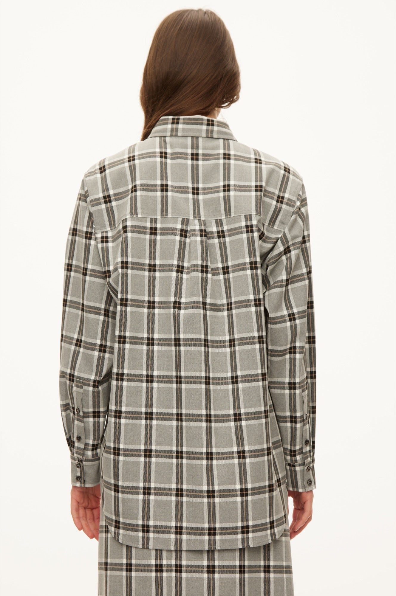 Oval Square Billy shirt SHIRTS Grey check