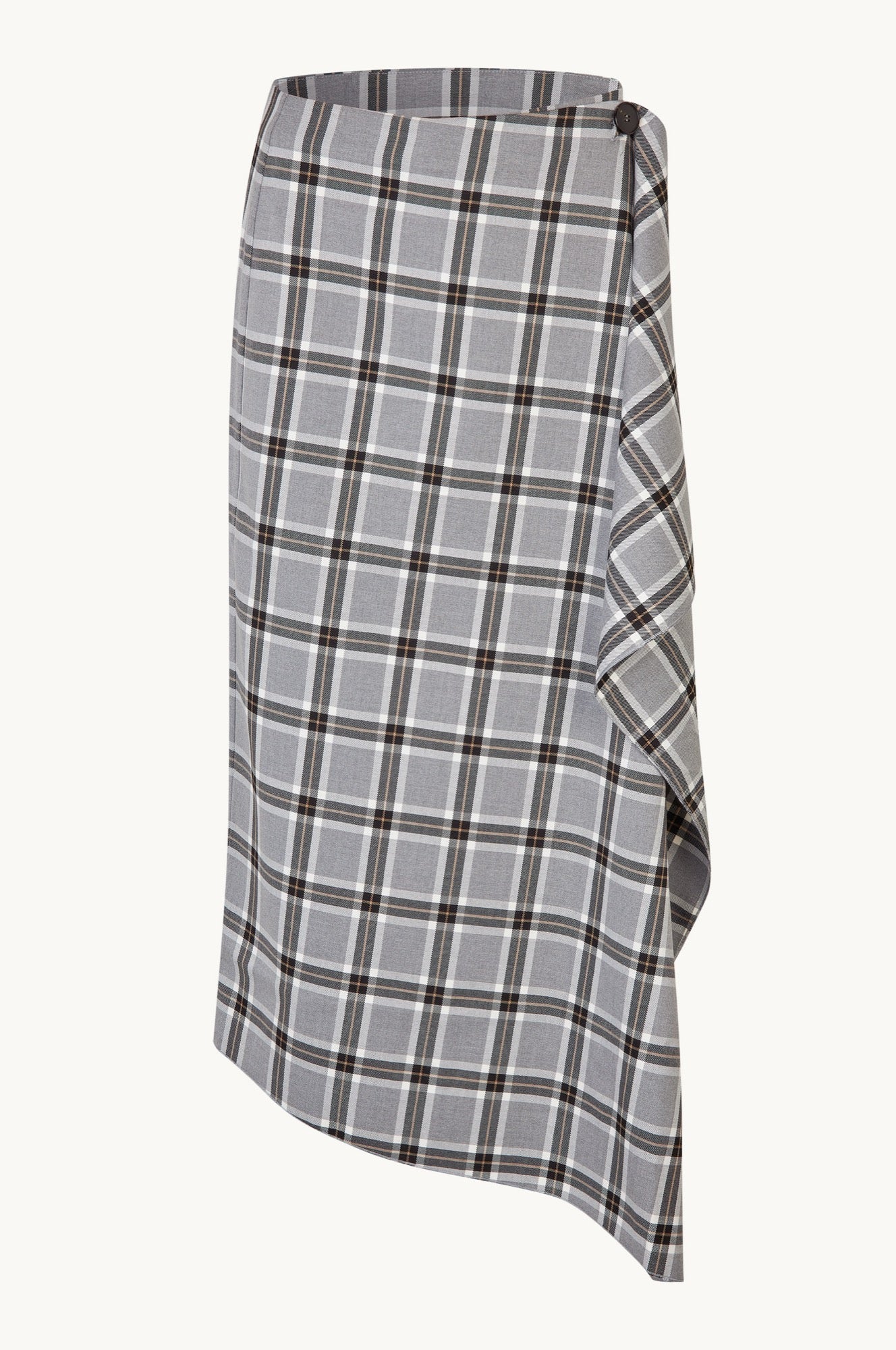 Oval Square Billy skirt SKIRTS Grey check