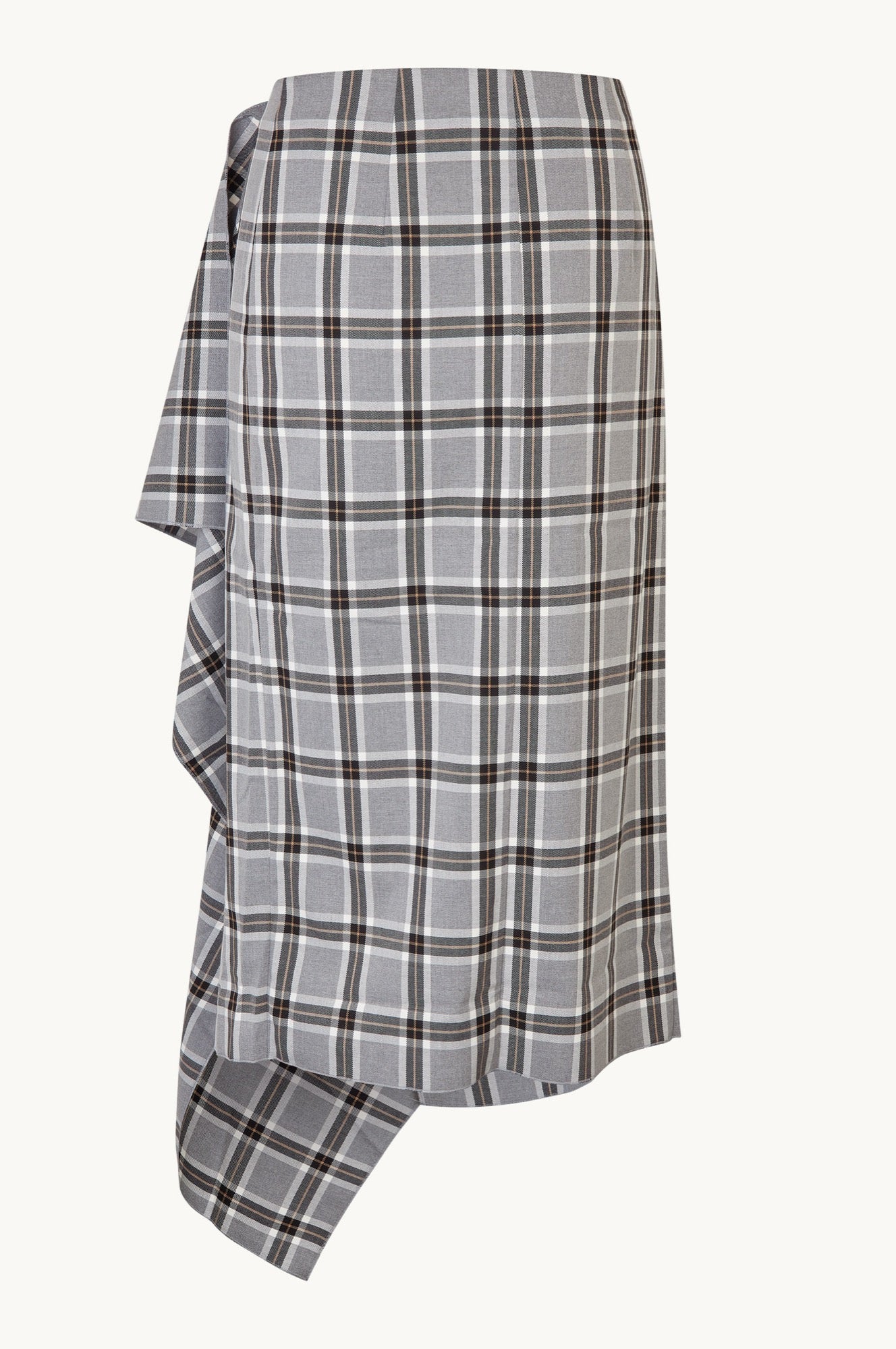 Oval Square Billy skirt SKIRTS Grey check
