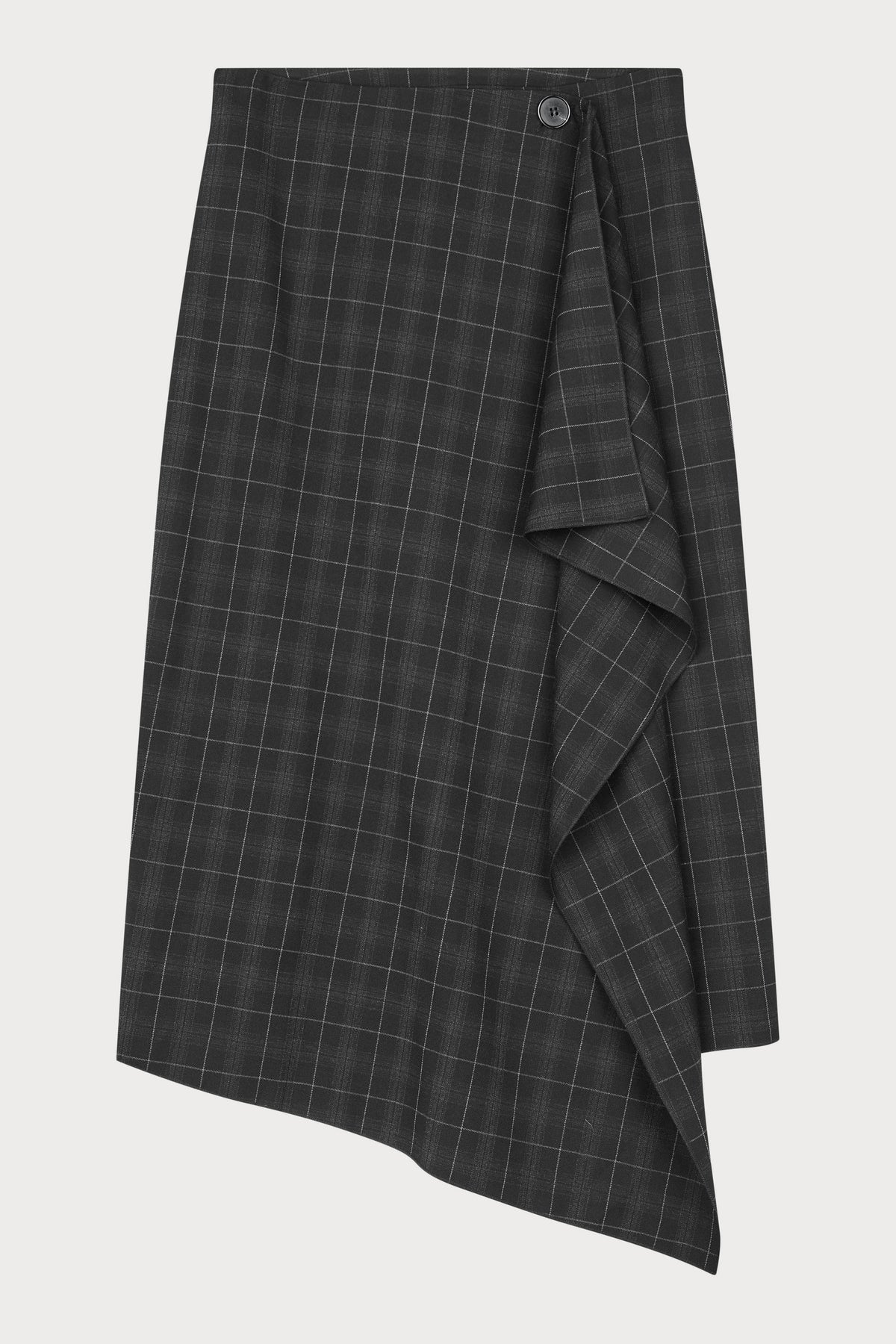 Oval Square Billy skirt checks SKIRTS Black checks