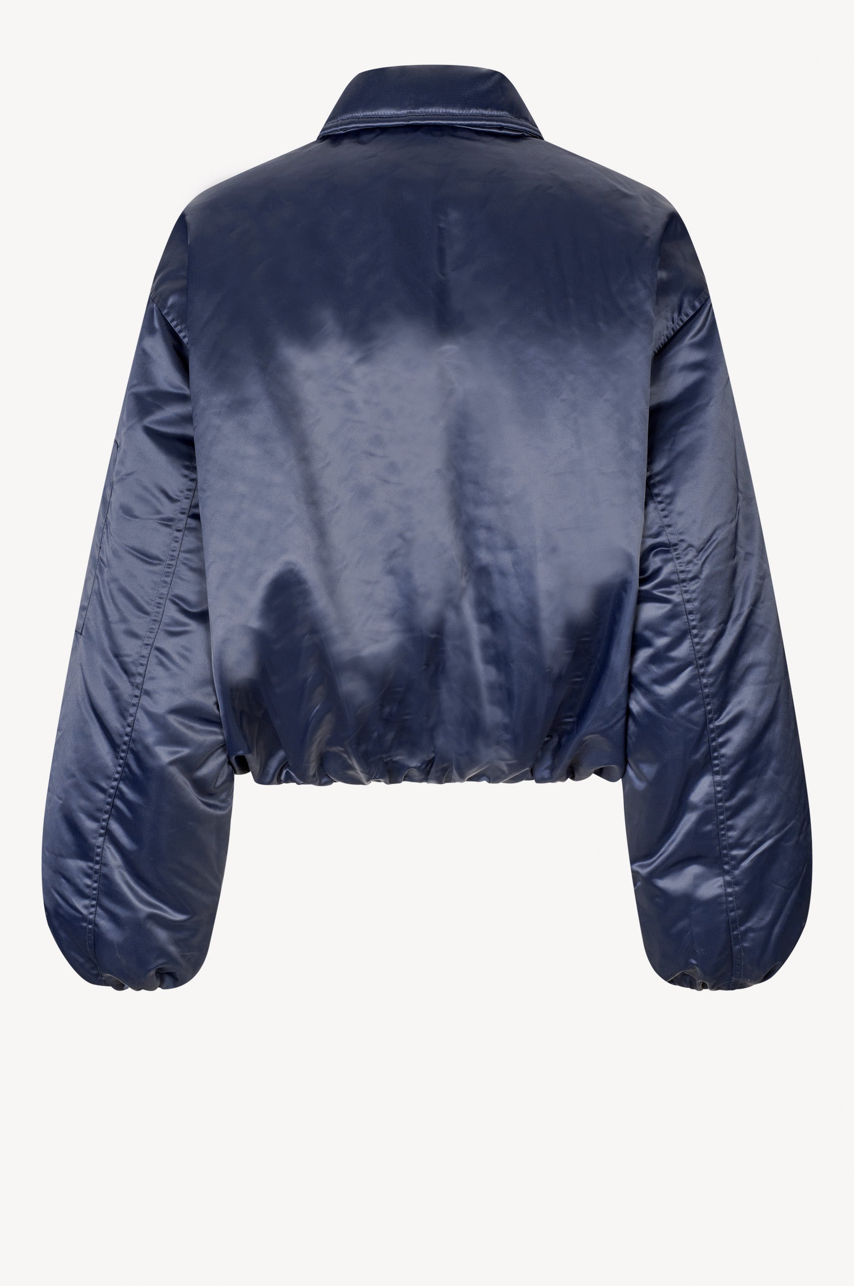 Oval Square Blink Bomber Jacket COATS Navy checks
