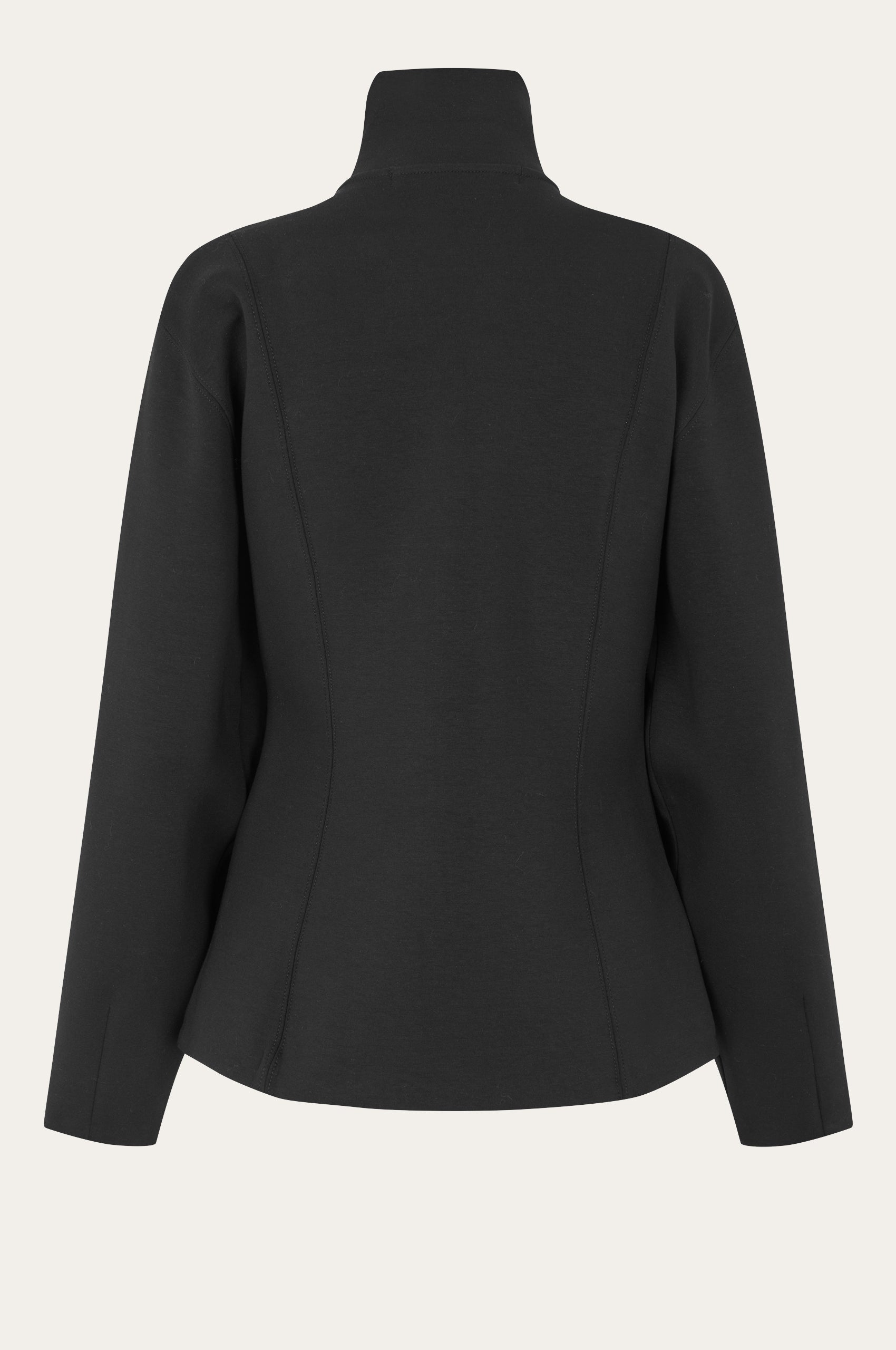 Oval Square Bobbi Zip Jacket JACKETS 8001 Black