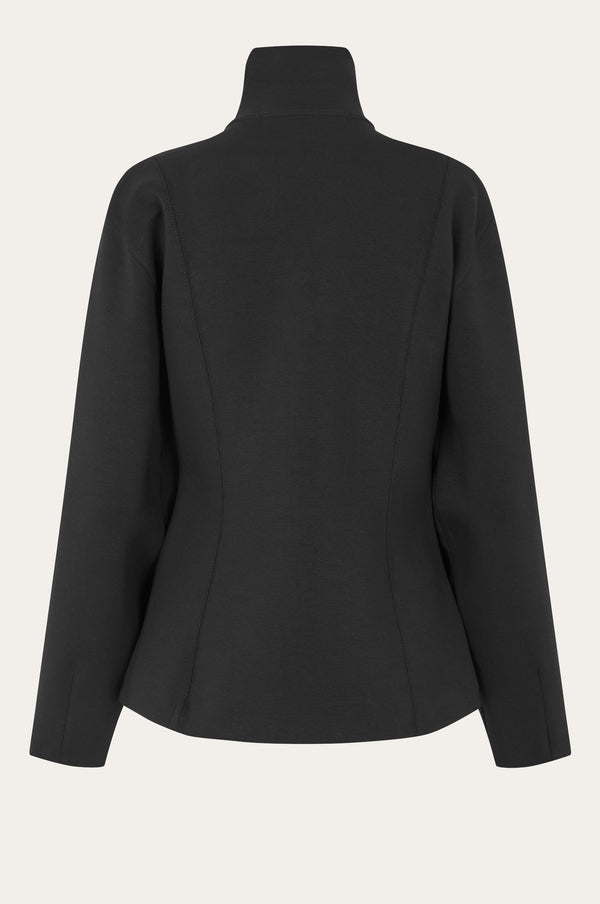 Oval Square Bobbi Zip Jacket JACKETS 8001 Black