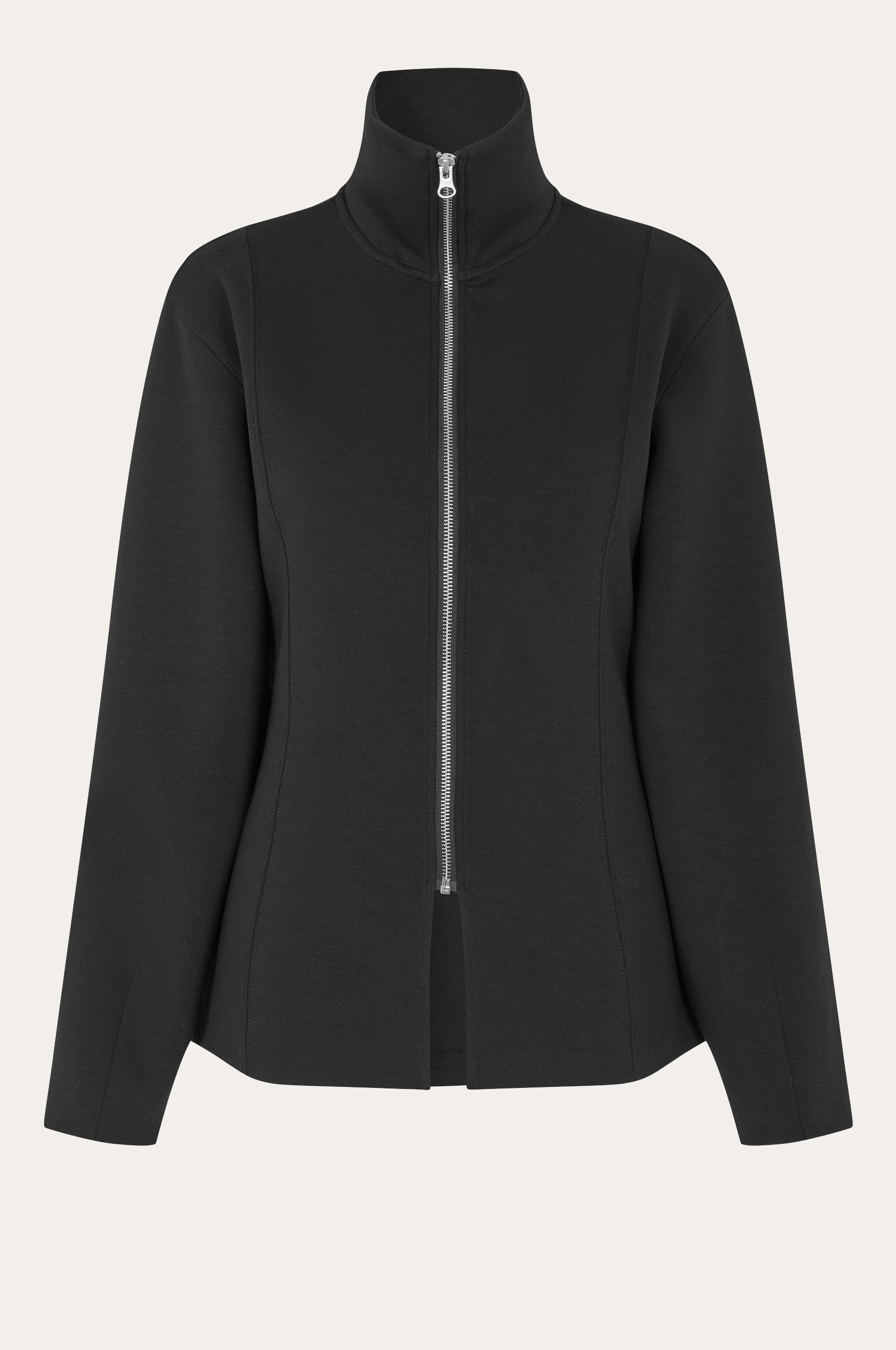 Oval Square Bobbi Zip Jacket JACKETS 8001 Black
