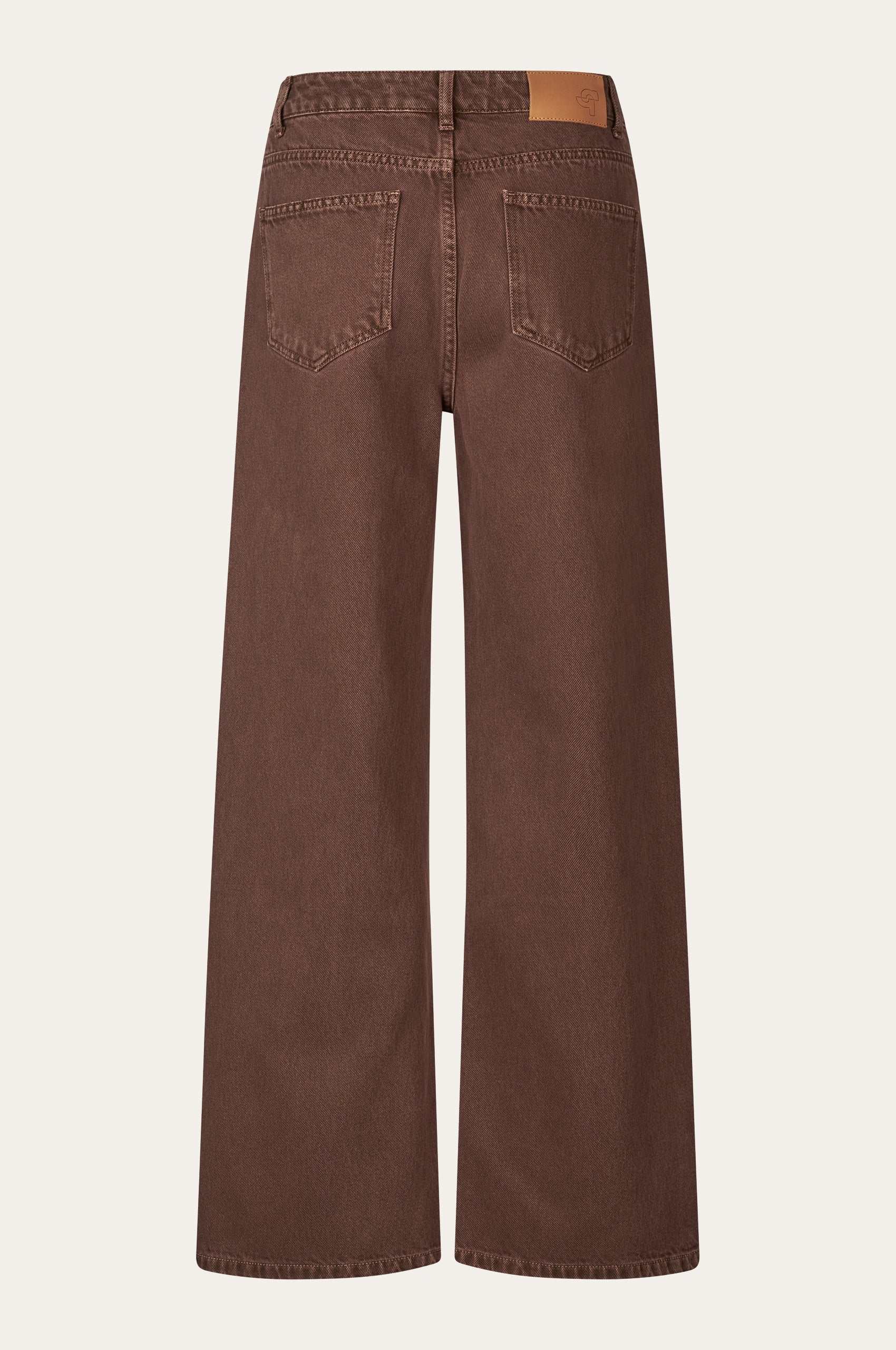 Oval Square Bright Jeans JEANS 6024 Coffee