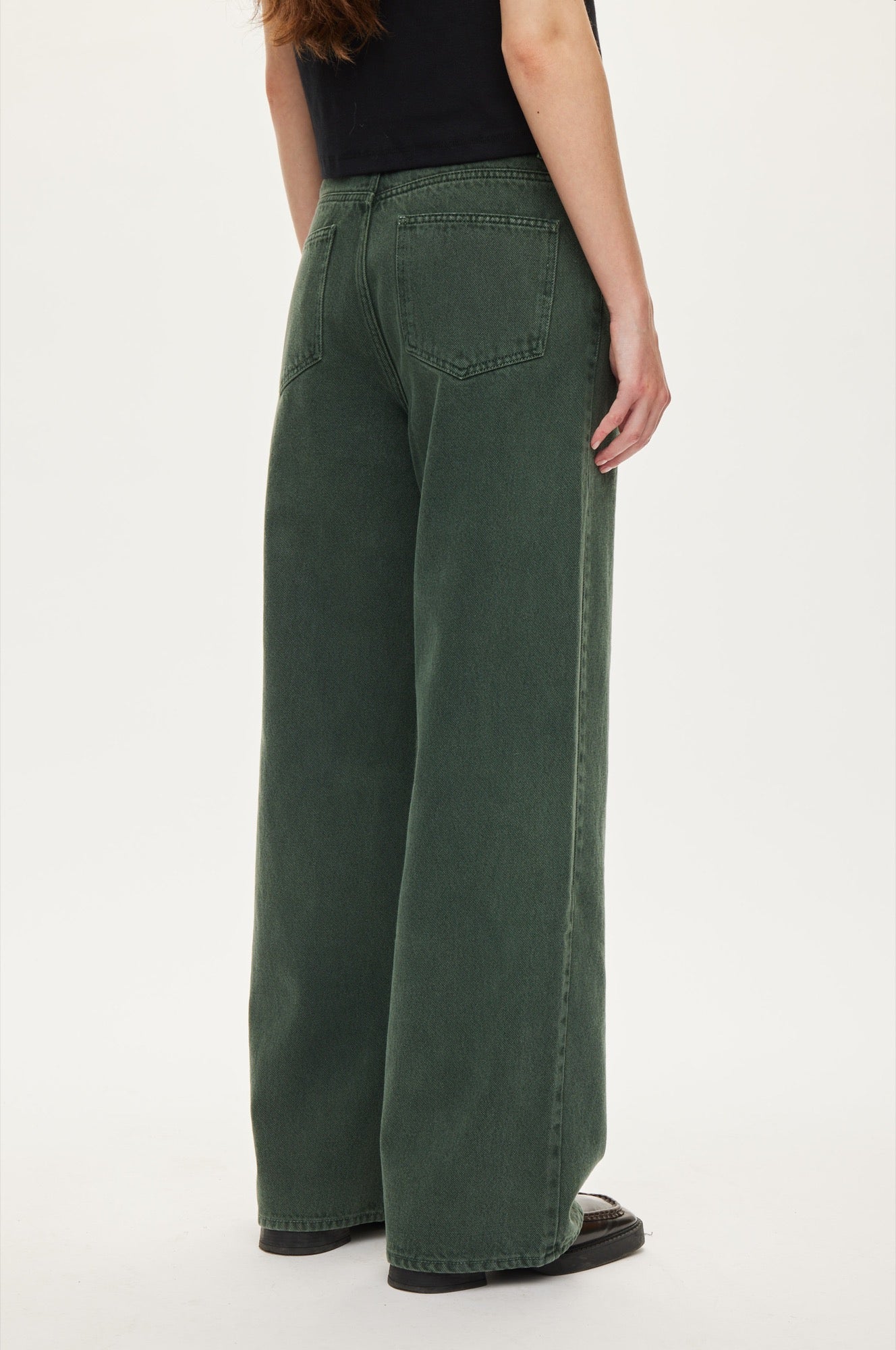 Oval Square Bright Jeans JEANS Pine Green